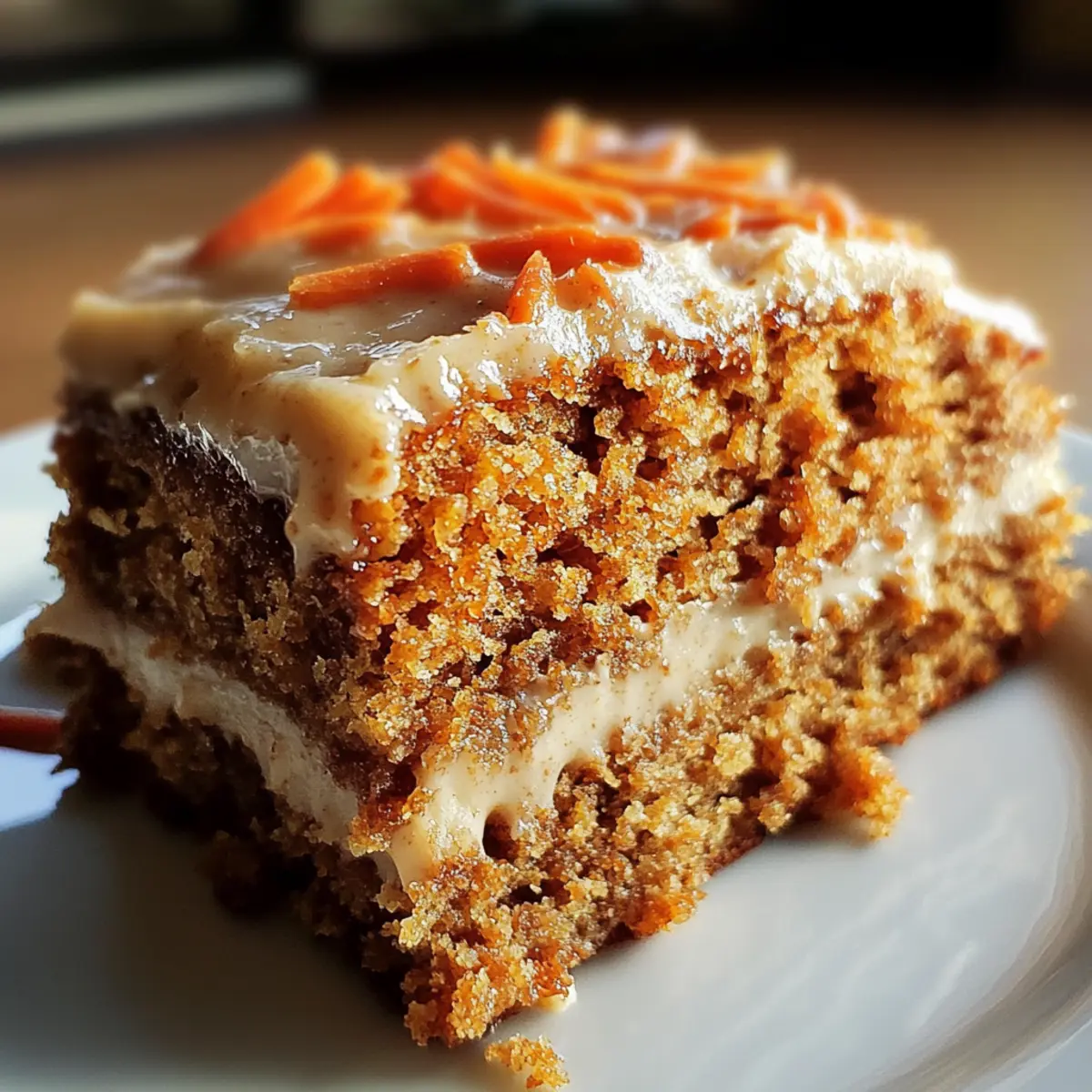 Einfacher Mehlfreier Haferflocken Karottenkuchen