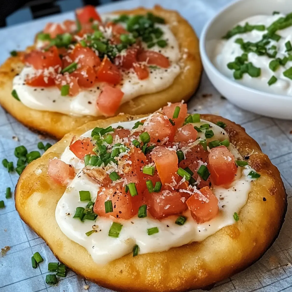 Heißluftfritteuse Langos - Knuspriger Genuss Zuhause