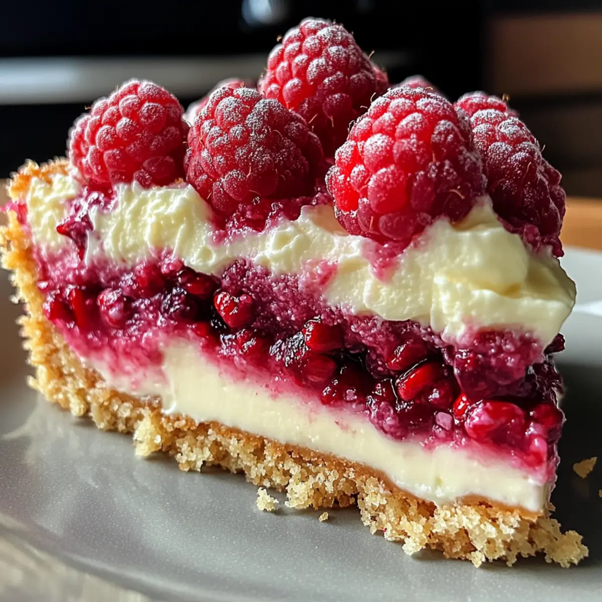 Himbeere mit Schmandcreme für perfekte Genussmomente