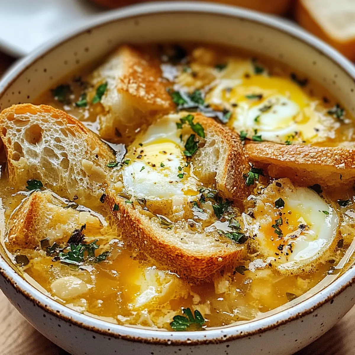 Knoblauchsuppe: Schnelle, glutenfreie Wohlfühlsuppe