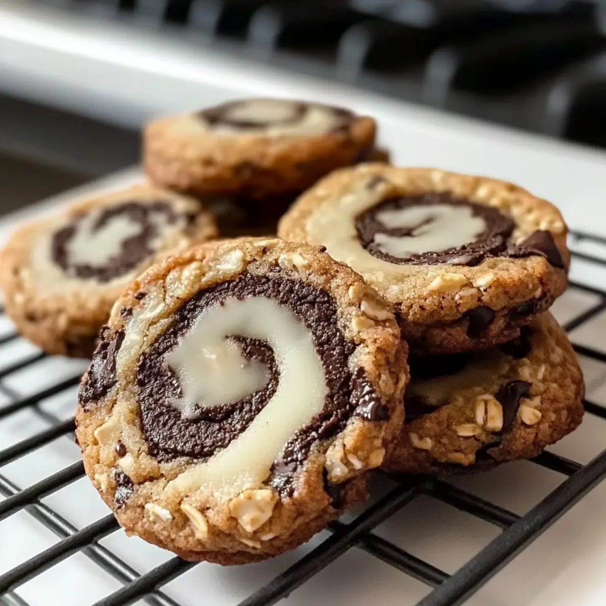 Oreo-Sushi-Rollen mit leckerer Schokoladensoße