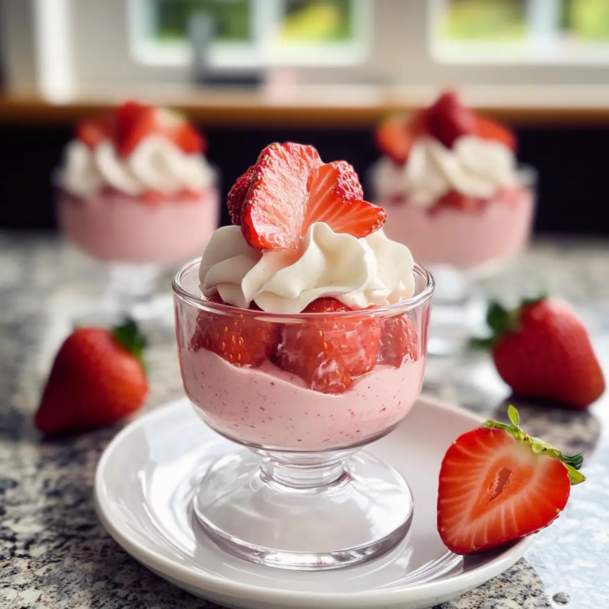 Erdbeermousse – Leichte und gesunde Versuchung