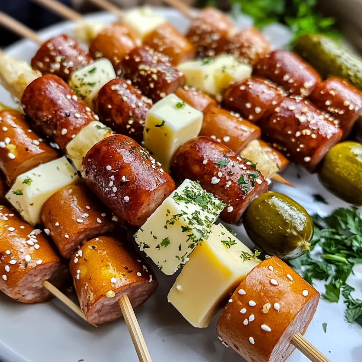 Bayerische Laugenspieße für dein perfektes Partybuffet