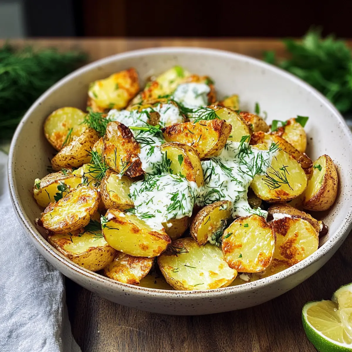 Knuspriger Kartoffelsalat für perfekte Grillabende