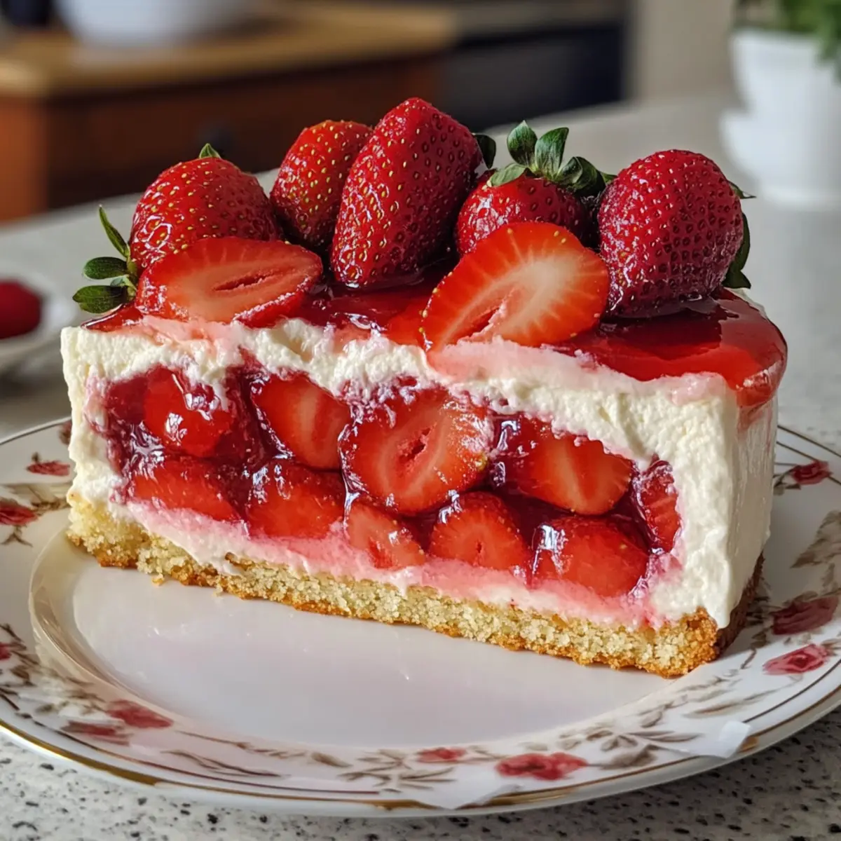 Erdbeerkuchen mit Mascarpone – Sommerlicher Genuss