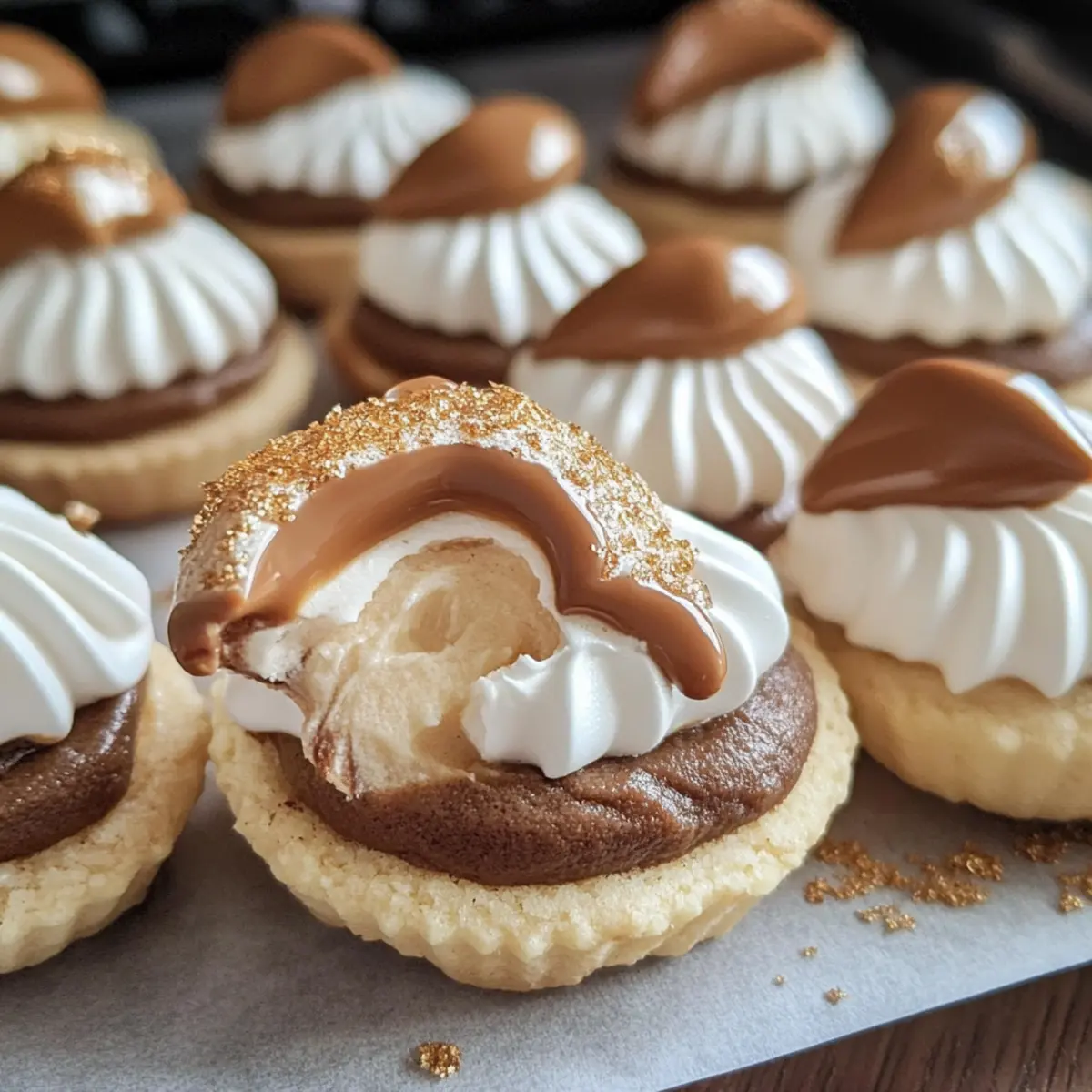 Festliche Feenküsse mit Toffifee selbstgemacht