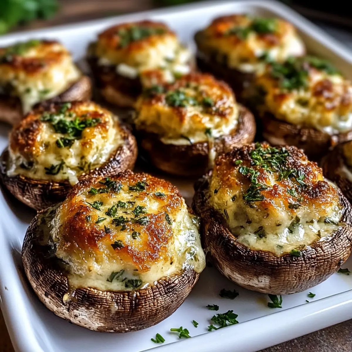 Gefüllte Champignons vom Grill für genussvolle Sommerabende