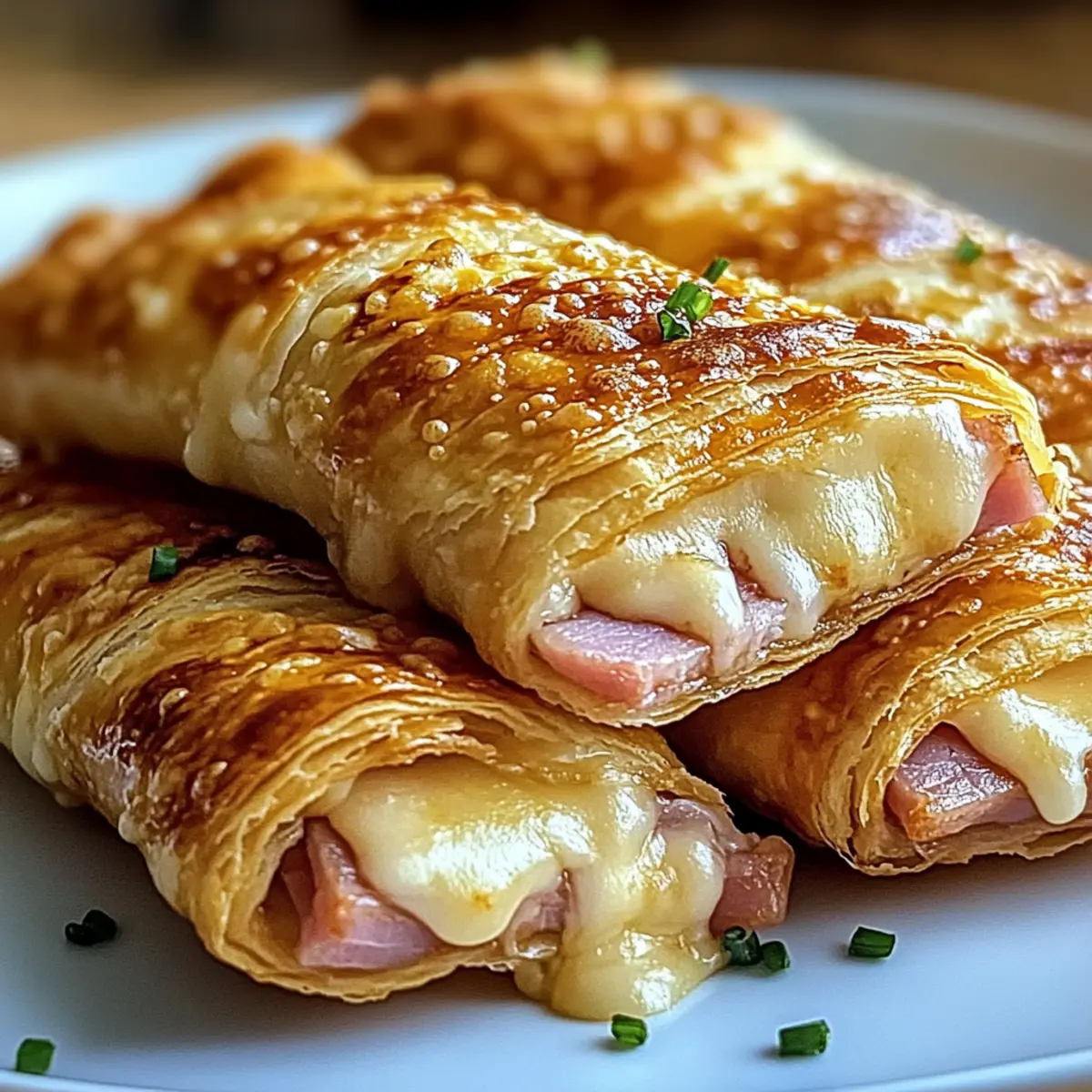 Unwiderstehliche Schinken-Käse-Stäbchen zum Verlieben