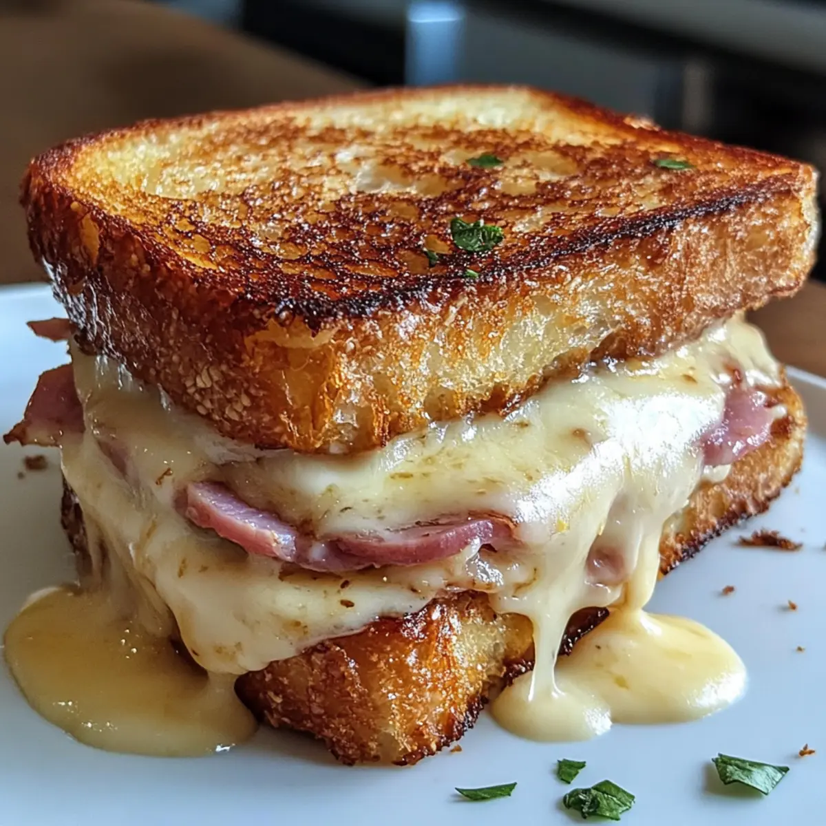 Herzhafter Croque Monsieur für jeden Anlass