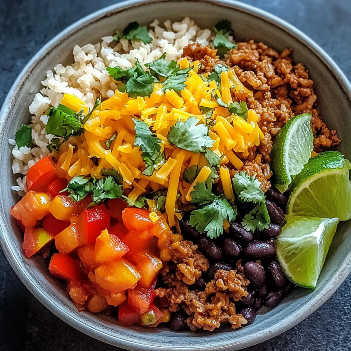 Taco Reis Schüssel: Gesund und Schnell zubereitet