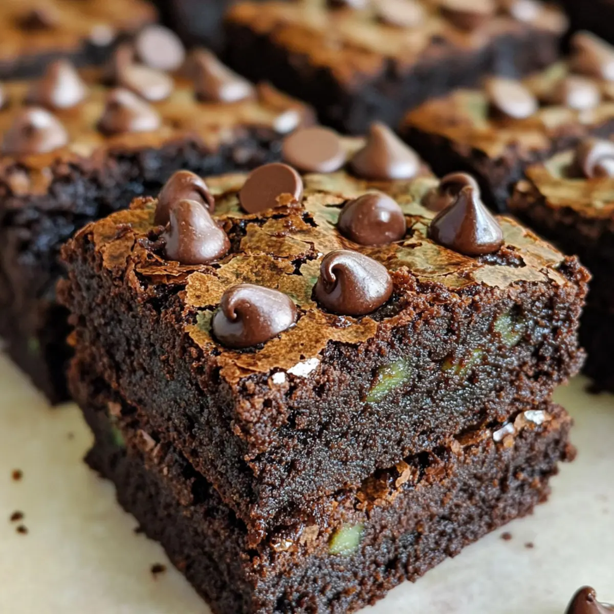 Vegane Zucchini Brownies mit dem Extra an Genuss