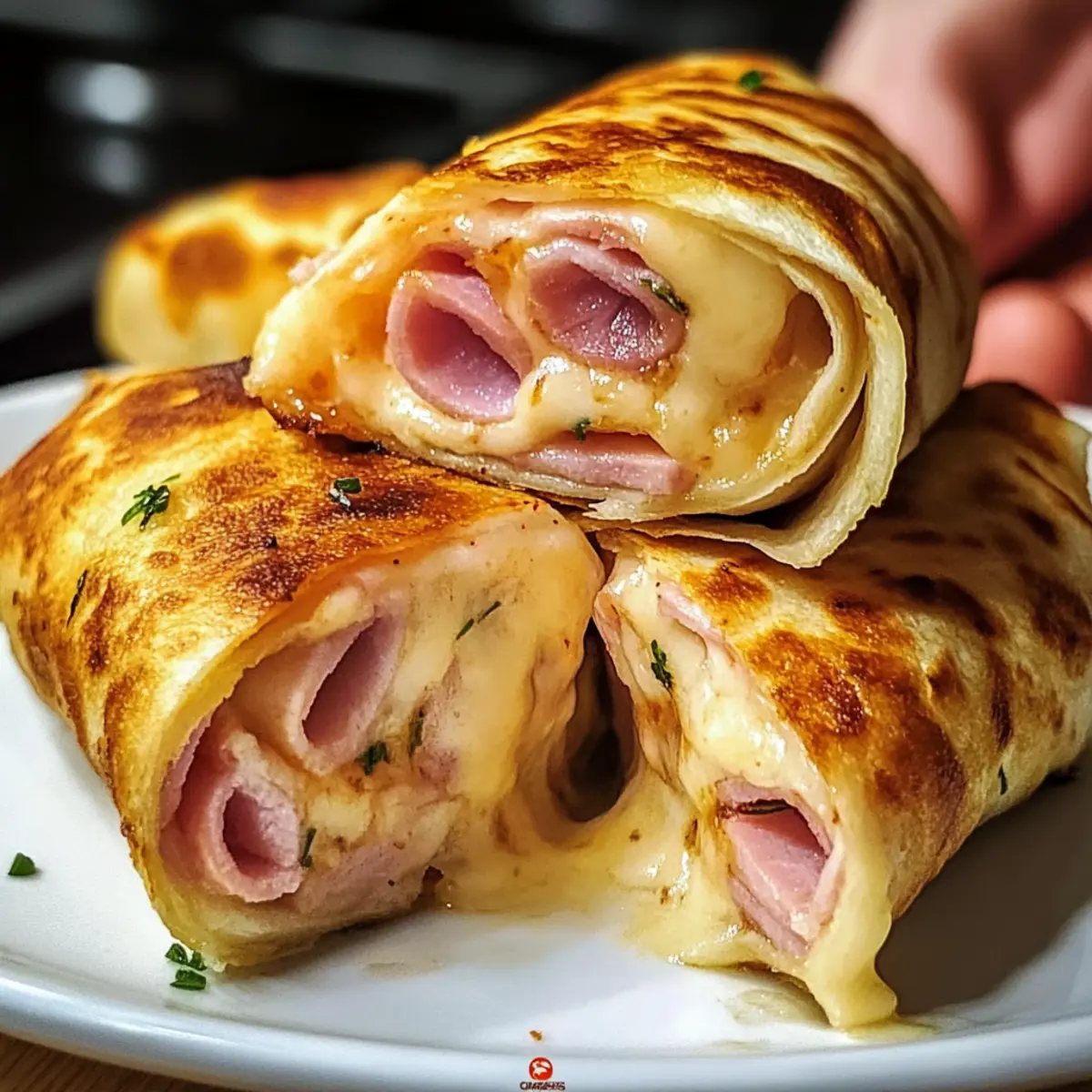 Wrap-Röllchen Heißluftfritteuse: Einfach und Lecker