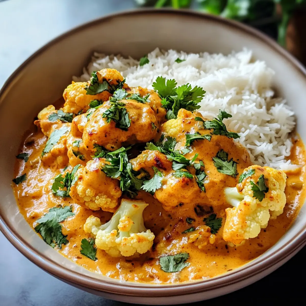 Butterblumenkohl: Veganes Curry für jeden Tag