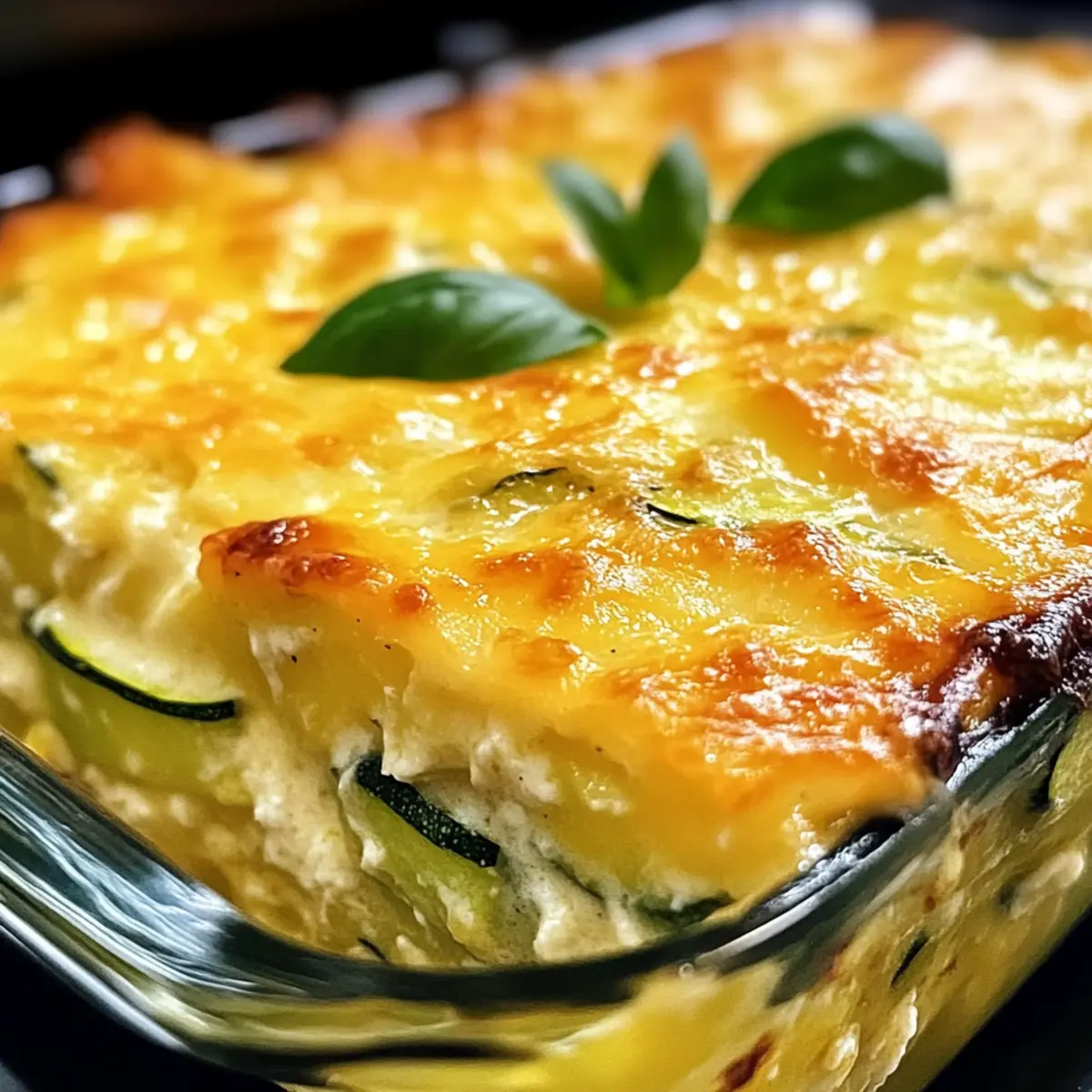 Cremiger Zucchini-Auflauf für jeden Abend