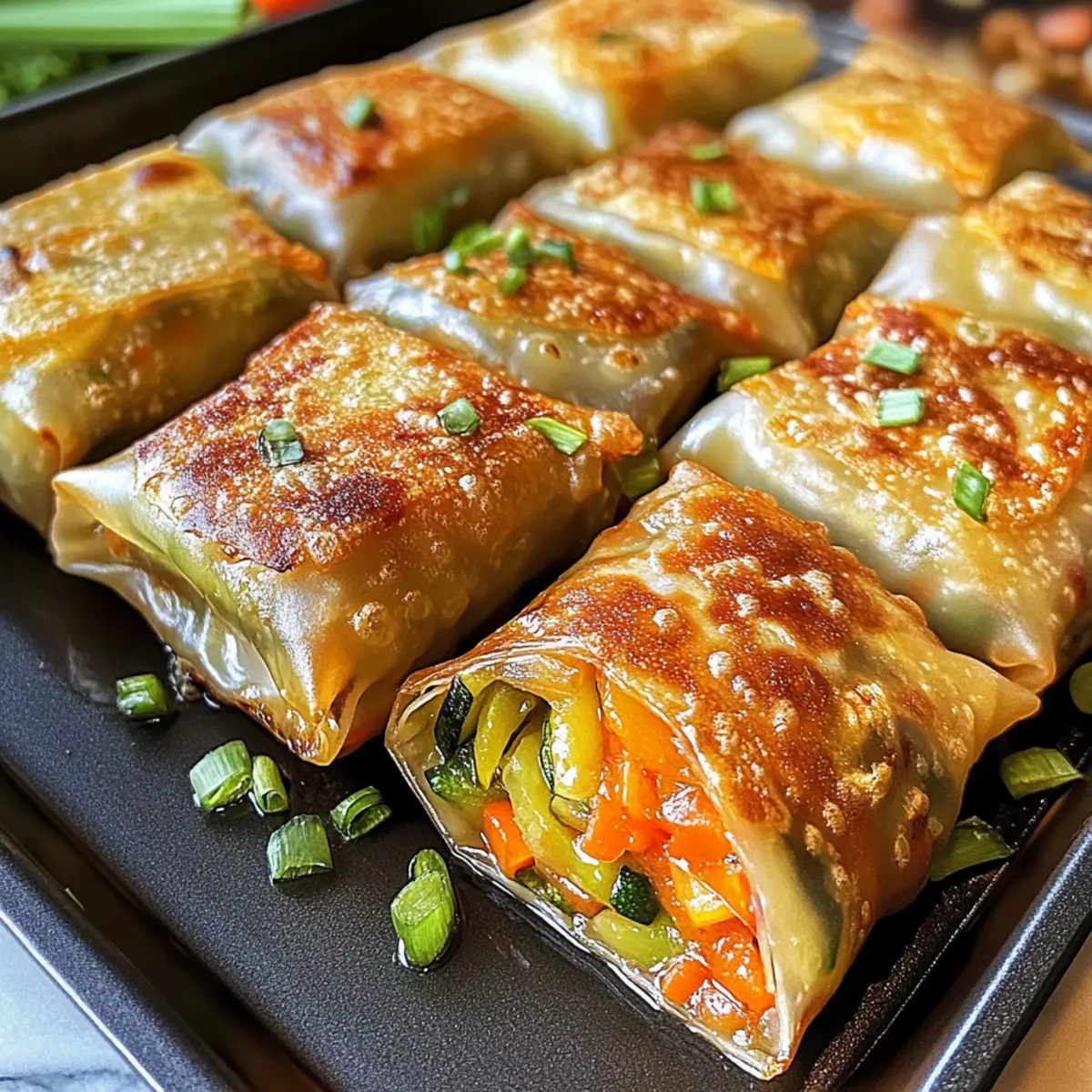 Knusprige Gemüsetaschen für den perfekten Snack