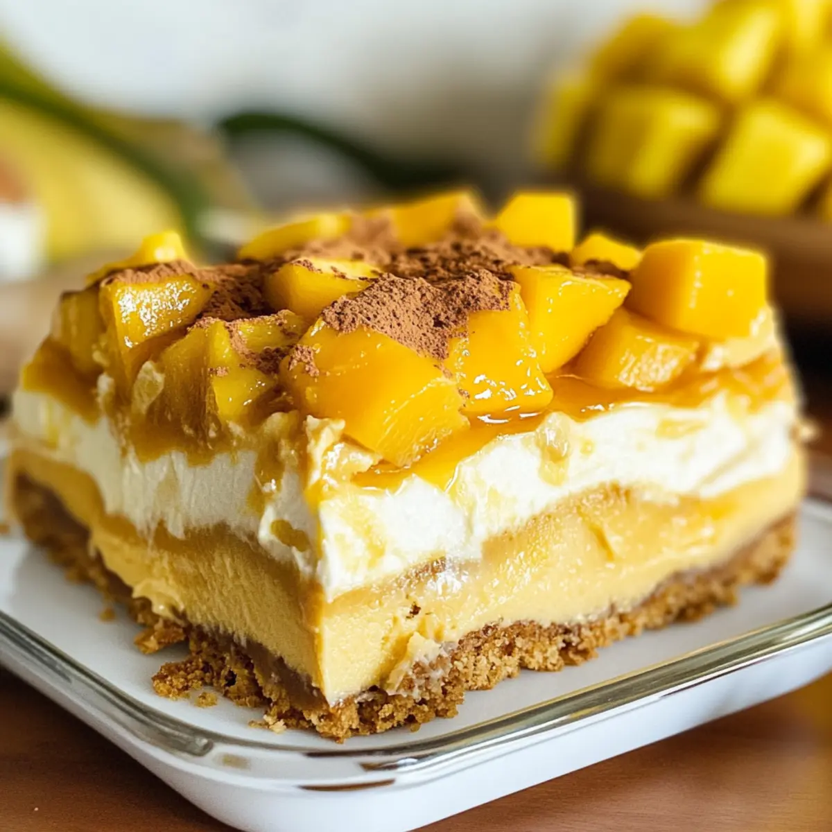 Mango Tiramisu eifrei, milchfrei – Ein leichter Genuss