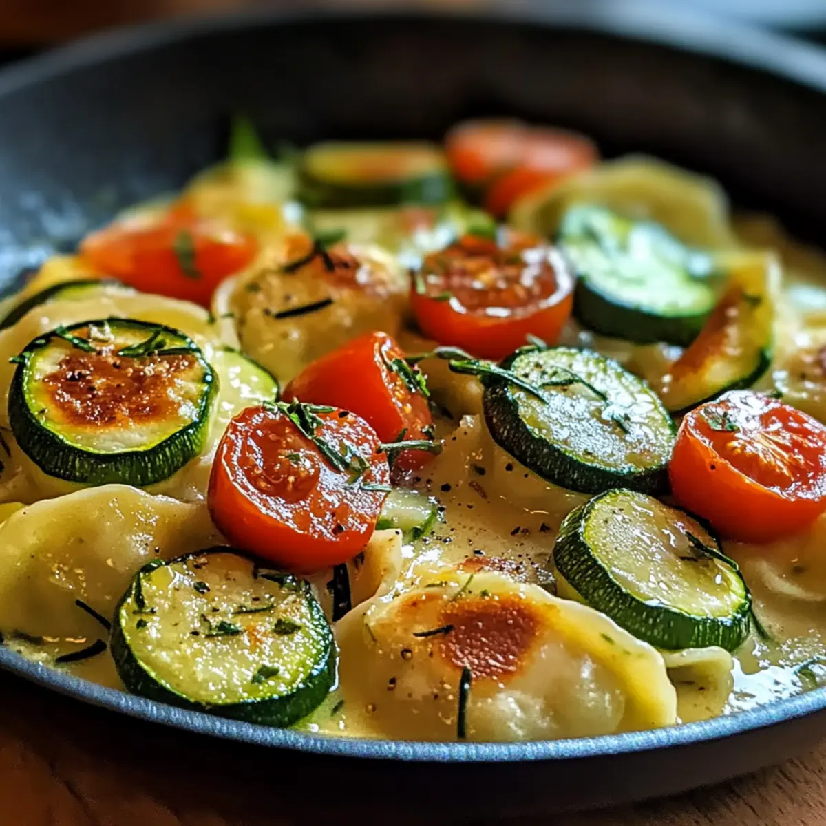Maultaschenpfanne mit Zucchini - Schnelles Genussrezept