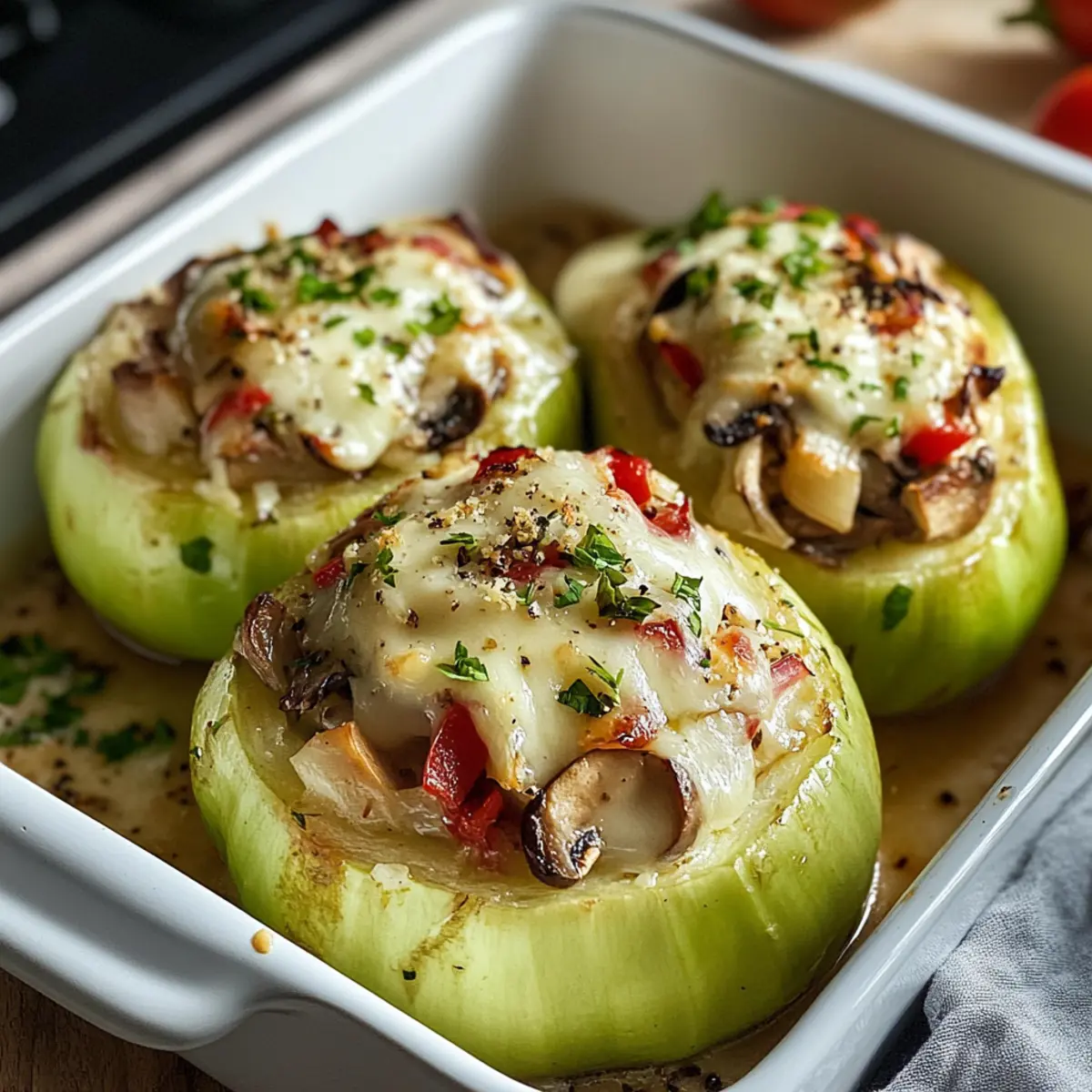 Vegetarisch gefüllte Kohlrabi – Gesund und Einfach