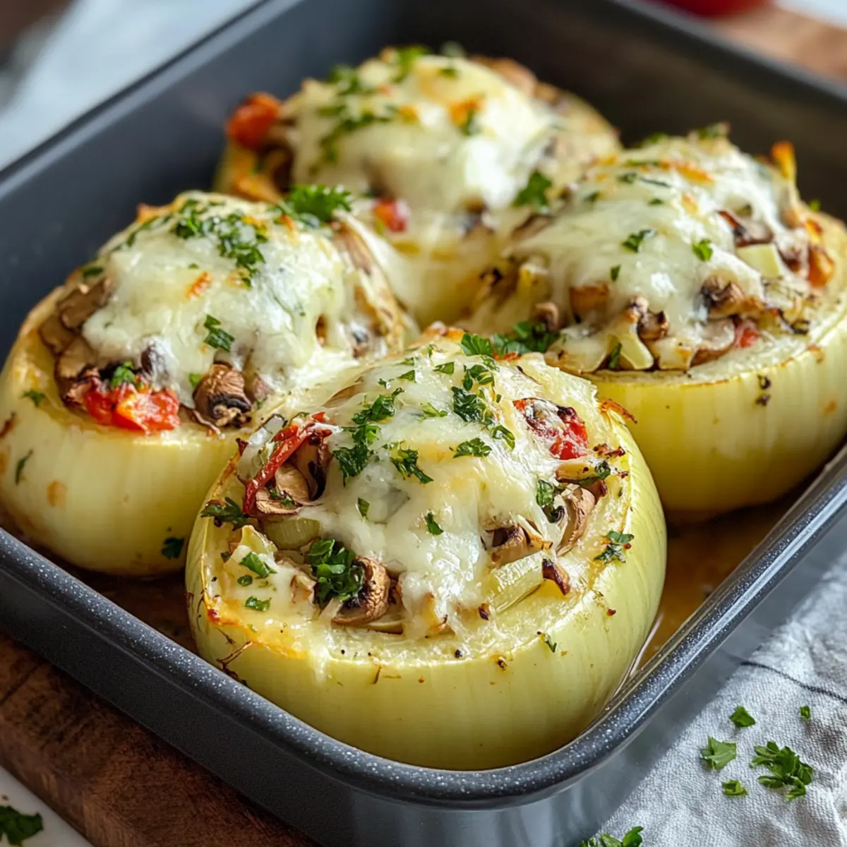 Veggie gefüllte Kohlrabi ganz einfach selbst machen